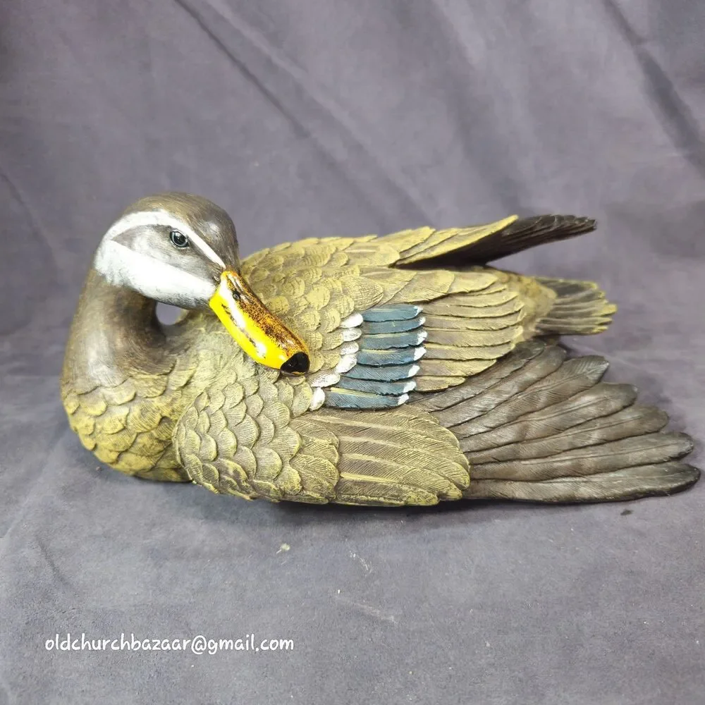 Vintage Mallard Duck Figurine 12